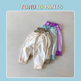 Quần dài phom thụng trẻ em QD07 (토루토 팬츠)